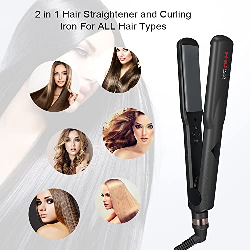Plancha de pelo profesional 2 en 1 con placas flotantes miniatura 5