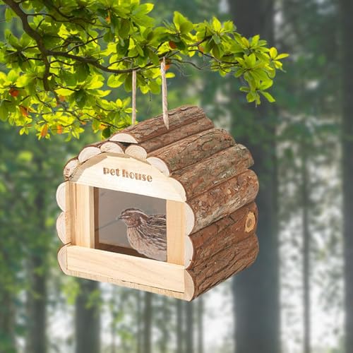 Cage à oiseaux avec nichoir boîte d'élevage pour perruches et nid d'oiseaux