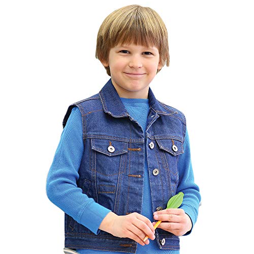 Fun And Function – Denim Weighted Vest For Kids – Sensory Vest Provides Soothing Weight For Kids With Sensory Issues – Denim – Medium #TOP5