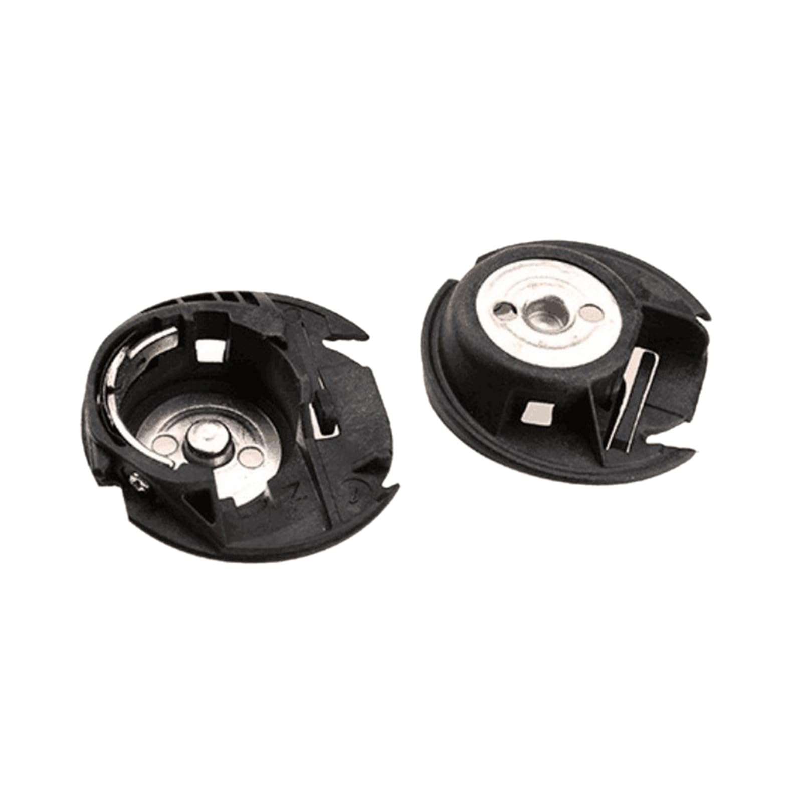 Nucelit 2Pcs Sewing Machine Bobbin Case for Smoothly Stitching Metal Bobbin Case for Enhanced Sewing Efficiency Home Accessories