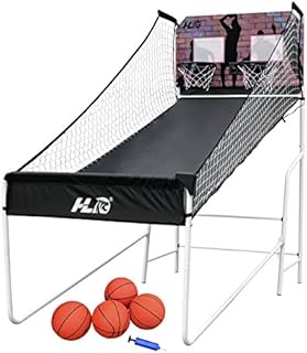 hlc Sports Double Electric Basketsball Shot 8-in-1 Two-player Arcade Electronic Basketball System