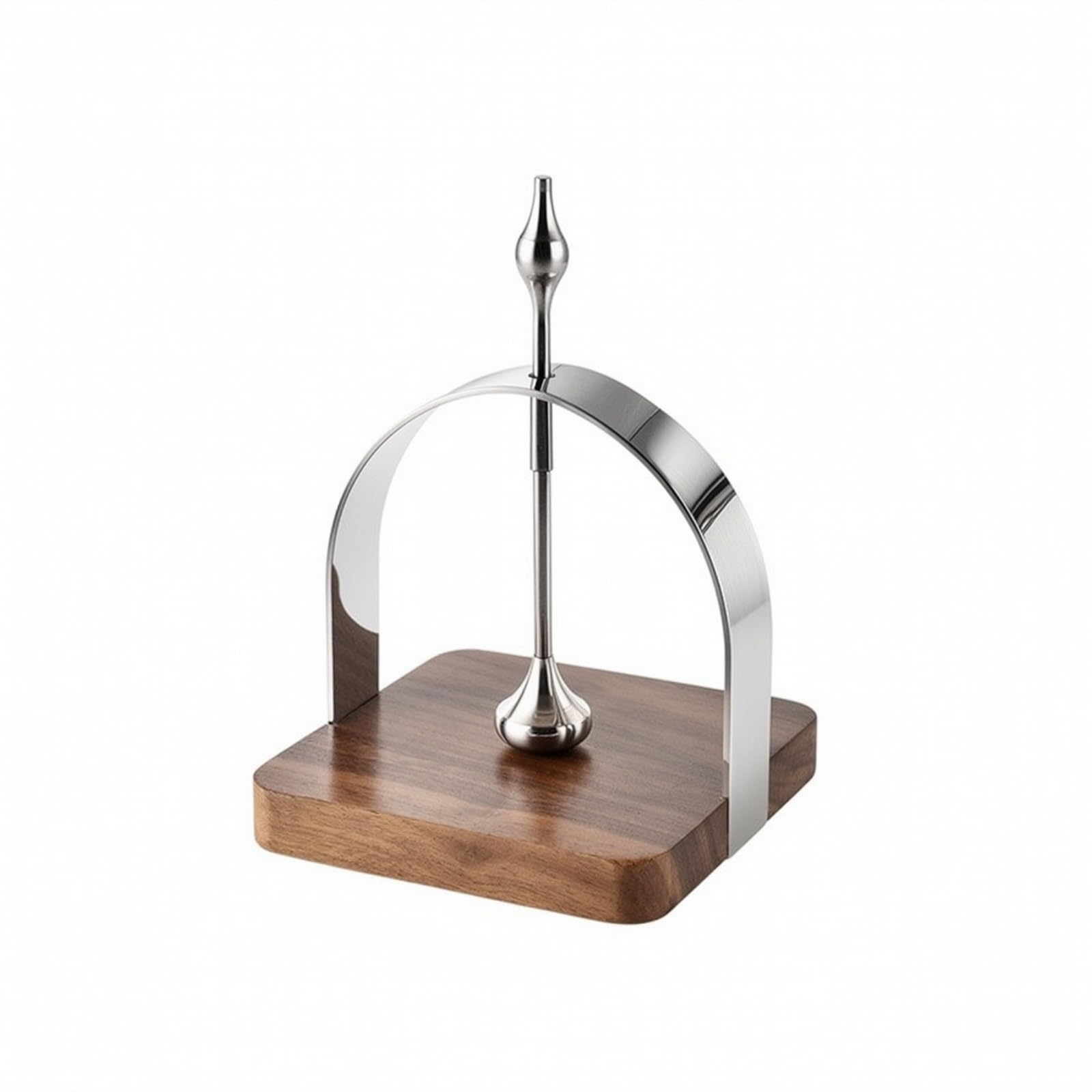 Pañuelos Mesa corativo Servilletero con Base Compacto Organizador para Recibidor, Array, Plateado, Pequeño 13CM