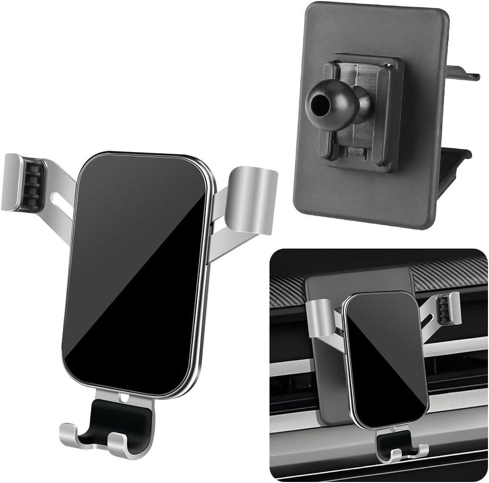 Car Phone Holder for Hyundai Santa Fe 2018 2017 2016 2015 2014 2013 Auto Interior Accessories Best Cell Phones Mount Cellphone Mobile Cradle Charging Navigation Bracket Screen Stand Accessory