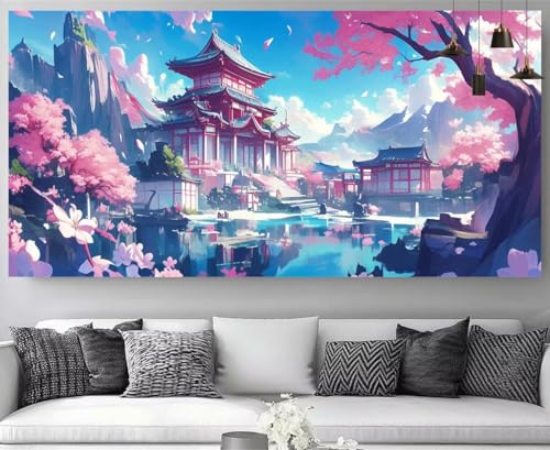 Diamond Painting Japonais XXL : Éveillez l'Artiste en Vous avec cette Activité Adulte