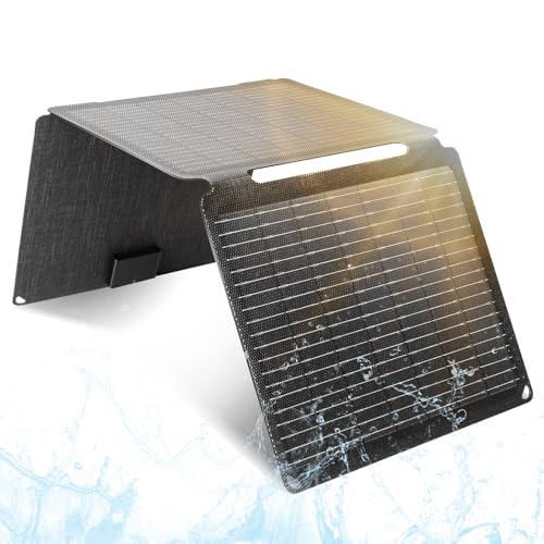 35w Solar Charger Fast Charging Cell Phone Battery Charger Portable Generator for Camping Waterproof Dustproof Battery Pack Charger Portable