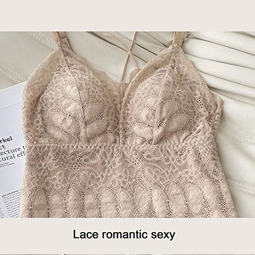 Colete térmico de renda feminino quente plus lã engrossado um copo de fixação,white-L