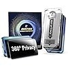 OneFish Screen Protector Privacy Compatible with iPhone 17 Pro Max 2 Pack 4 Way 360ｰ Anti-Spy Tempered Glass, 9H Hardness, 3D Curved Edges, Case-Friendly & Easy Installation
