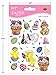Beistle 4 Sheets Bunny, Basket & Egg Stickers for Easter Party Favors DIY Craft Decorations, 4.75