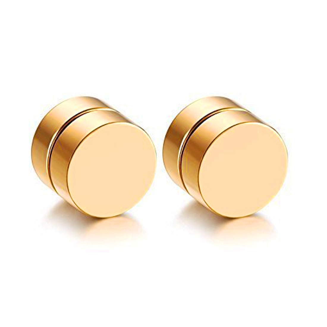 Men Jewellery Gold Stainless Steel Magnetic Earring (B08ZJT1NBN) Amazon Price History, Amazon Price Tracker