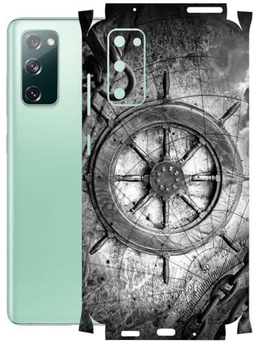 Image of AtOdds - Full Body Back Screen Guard Protector Film - Lamination Wrap Skin Sticker Compatible with Samsung Galaxy S20 FE | Scratchproof Matte Finish (Voyage)