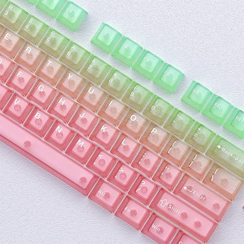 Teclas para teclados mecánicos resistentes al desgaste con kit completo de accesorios 4