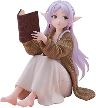Frieren Figure Model Sitting Pose Girl Anime Figurine Frieren Statue Read Book Ver, Cartoon Figure Collectible Desktop Decoration Gifts