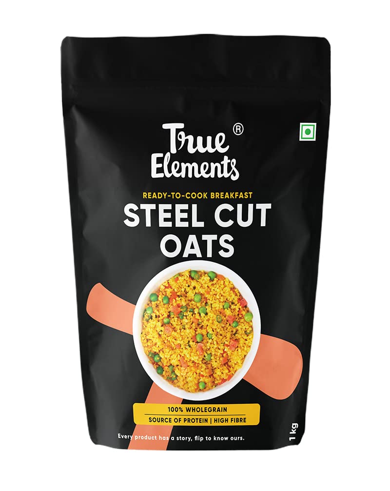 True Elements Gluten Free Steel Cut Oats, 1 kg