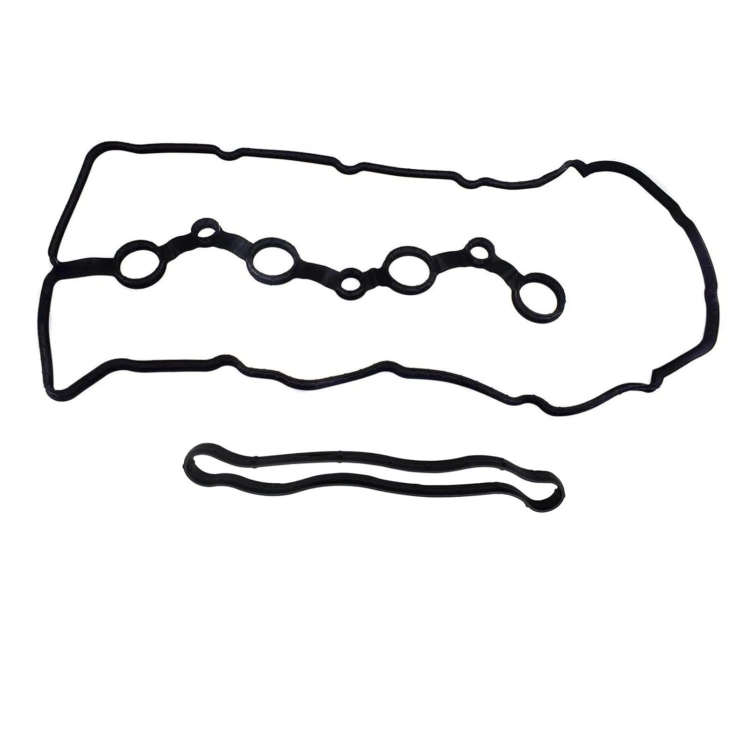Upper Engine Valve Cover Gasket Set VS50892 Compatible with Hyundai 2017-2020 Santa Fe Sonata 2015-201（Hybrid）T-ucson 2018-2021 & Kia Optima 2016-2020 Sorento 2016-2020 Sportage 2017-2022 22441-2GGB0