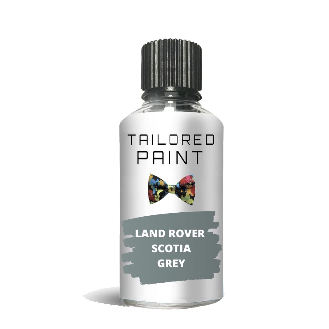 Tailored Paint Scotia Grey Met 1Bc/943 Touch Up Paint Bottle Stone Chip Scratch Repair For Range Rover Sport L494 2018-Present (Touch Up)
