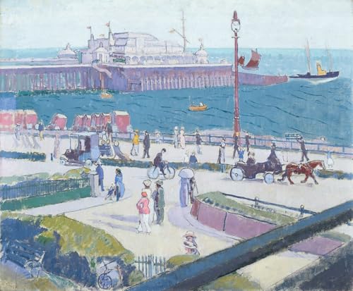 Toile Jetée de Brighton Spencer Frederick Affiche Murale Apaisante Salon