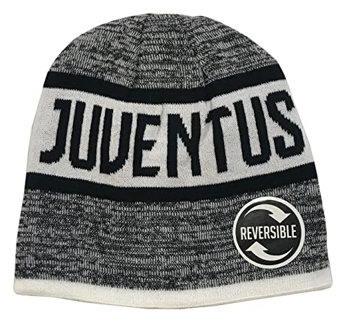 Icon Sports (ICOZ7) Juventus Reversible Haze Team Pom Beanie Black
