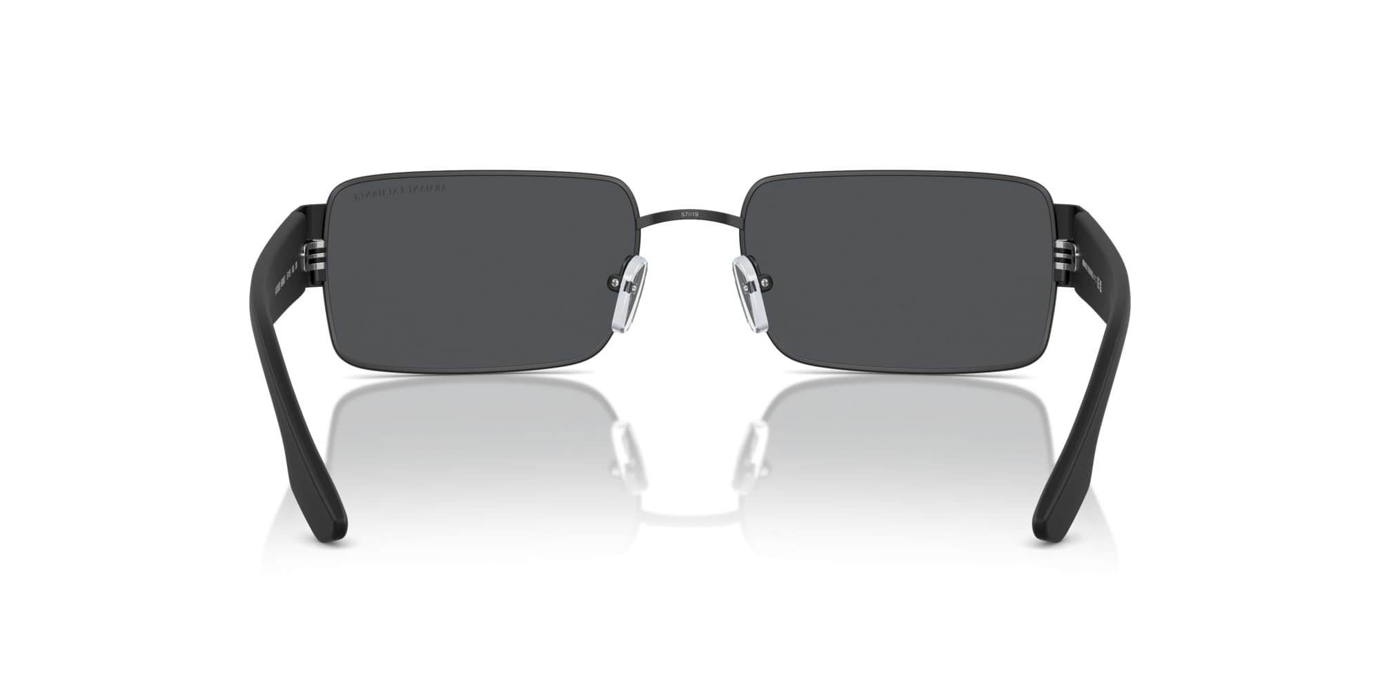 Armani Exchange Męskie okulary przeciwsłoneczne 0AX2052S, matowe/ciemnoszare