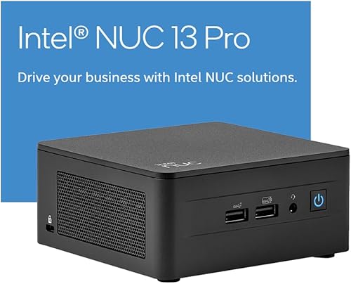 Miniatura 2 de Intel NUC 13 Pro Kit NUC13ANHi5 - Mini computadora de escritorio empresarial alta, 13 generación 12-Core i5-1340P hasta 4.6GHz, 16GB DDR4 RAM, 1TB
