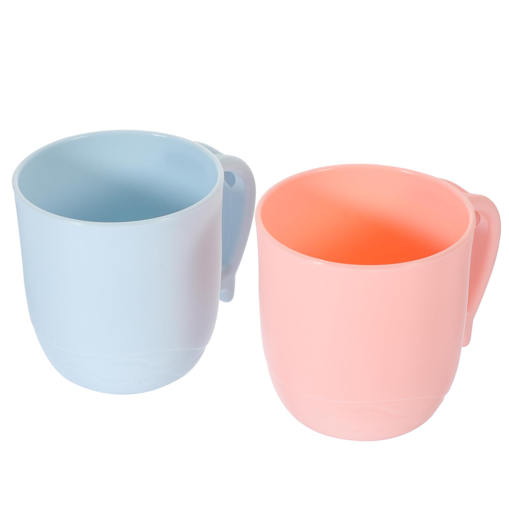 Cabilock 4 Set di Graziosi Contenitori per Spazzolini da Denti Porta Spazzolini da Bagno per Ragazzi E Ragazze Design Adorabile Riutilizzabili Materiale Sicuro 2 Pezzi * 4