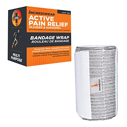 Image of Incrediwear 5 inch Bandage Wrap - Self Adhesive Bandage Wrap for Post Surgery Recovery, Wound Care & Dressings, Reduces Inflammation & Swelling, Perfect for Wrist, Knee & Leg Support (Pack of 1)