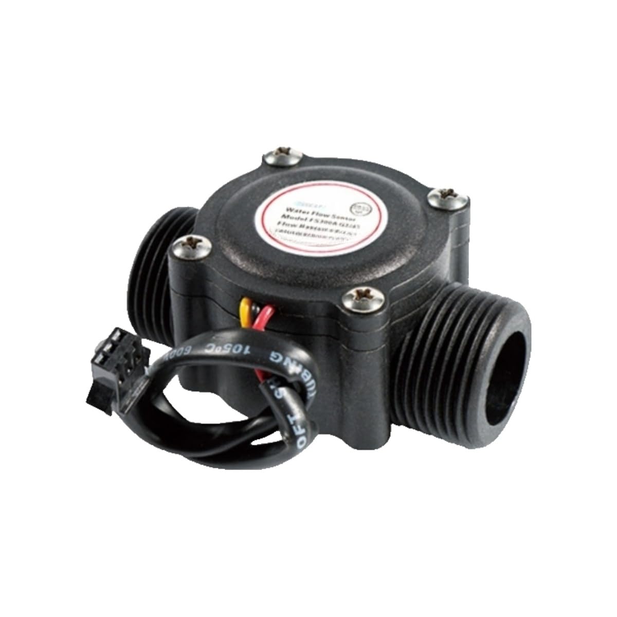 Capteur de débit d'eau G3/4 pour compteur de fluide en plastique rigide - 2