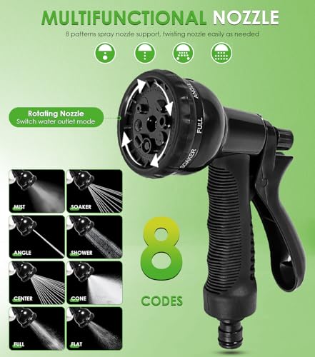Tanque de agua presurizado portátil Yoursme de 8 galones, ducha portátil para camping con manguera de rociado, montaje en portaequipajes para camionetas y vehículos todoterreno miniatura 5