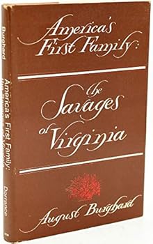 Hardcover America's First Family: the Savages of Virginia Book