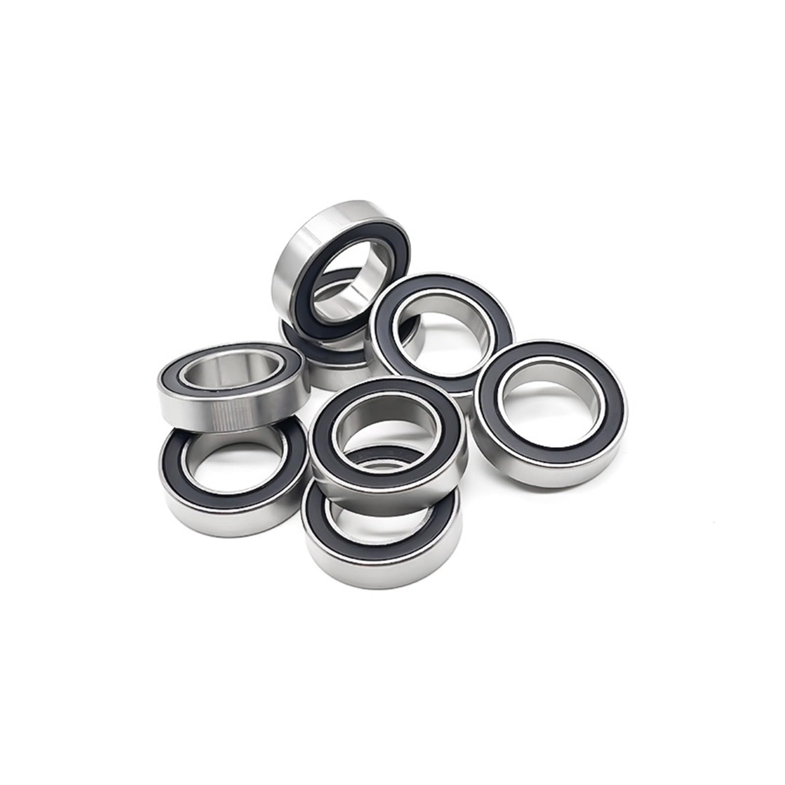 Lot de 10 roulements à billes MR17287-2RS MR17287 17287 17287RS 17 x 28 x 7 mm pour réparation de roulements à billes de pédalier