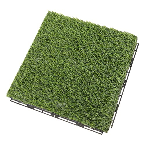 ANDRESLAD Alfombra De Césped Artificial para Jardín Patio Terraza y Piscina Decoración De Paisaje Realista para Espacios Exteriores y Balcones Suelo Simulado De Hierba