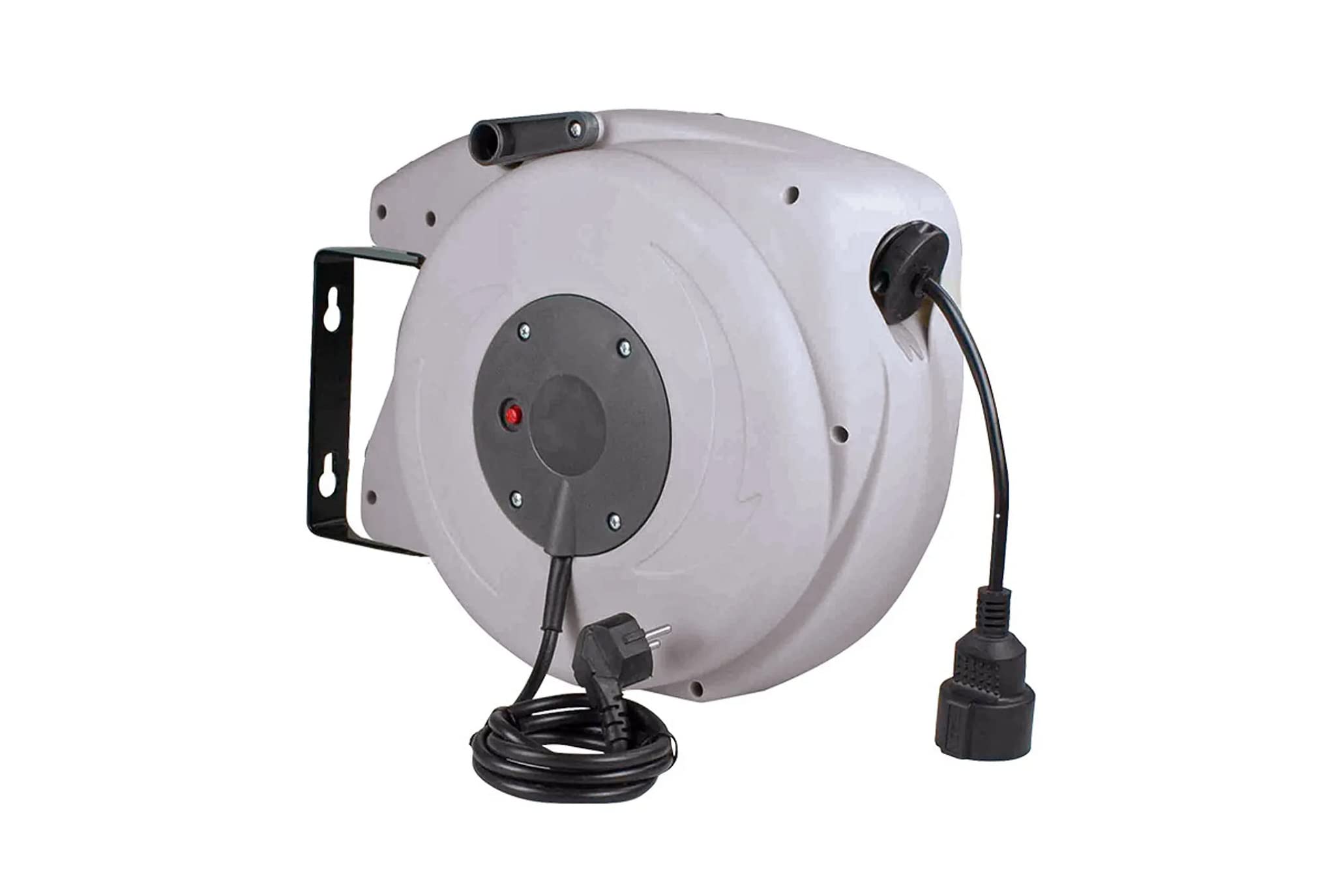 Enrollacables automático as - Schwabe de 15 metros para fijación en pared o techo interior