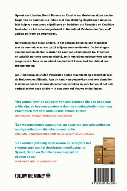 Sywerts miljoenen: de jacht op het mondkapjesgoud
