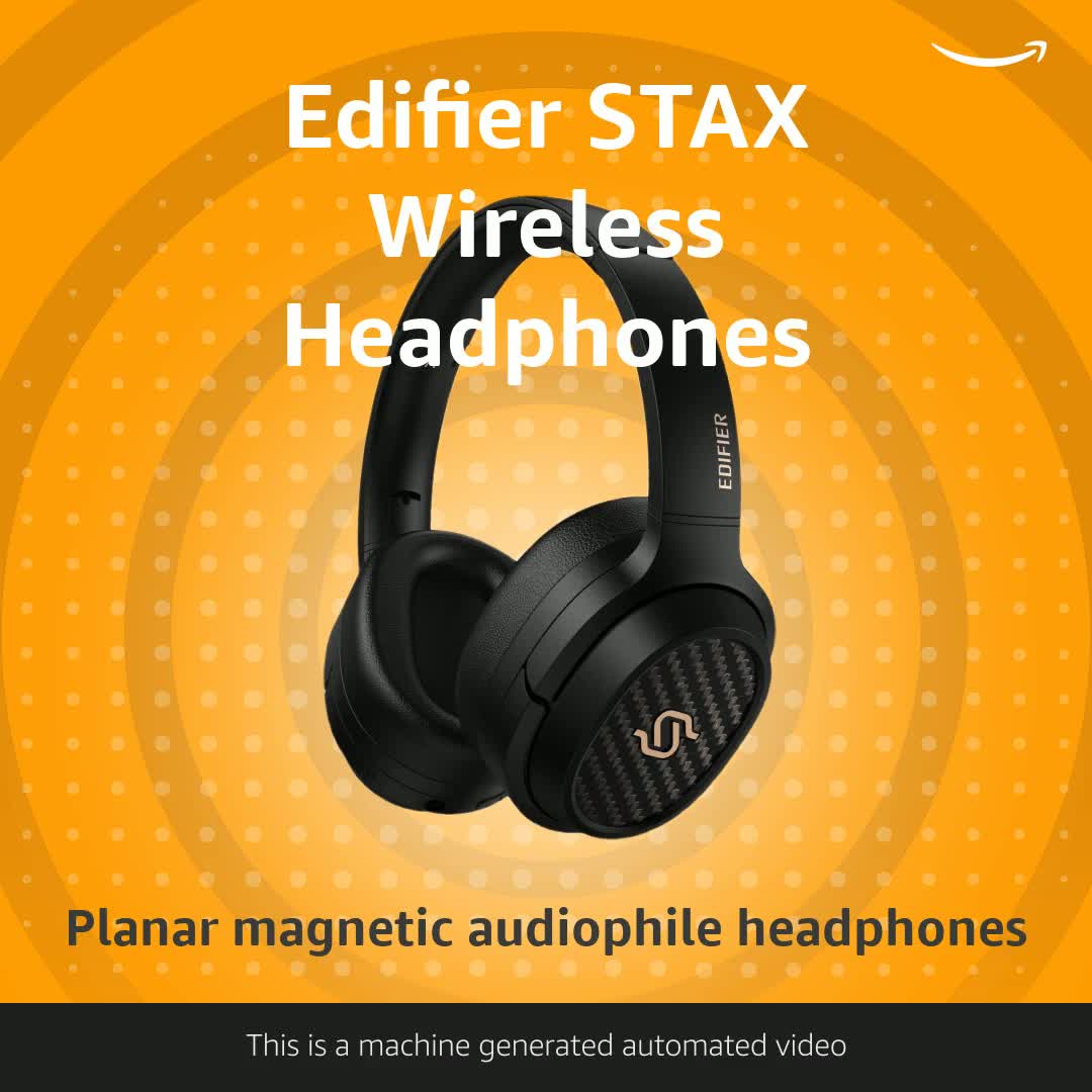 Edifier STAX S3 Wireless Over-Ear Headphones Black : Amazon.in