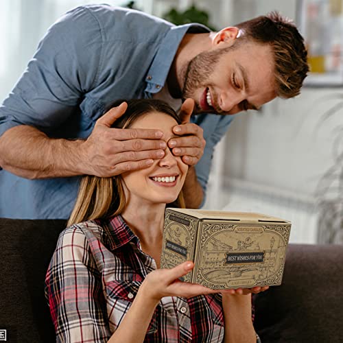 4 Pack Candles For Home Scented, Lavender Candles, 4X6.3 Oz 4X50 Hour Long Lasting Aromatherapy Jar Candles Natural Soy Wax Relaxing Candle, Candles Gifts For Women (Lavender *2 & Campfire Cotton ) #TOP4