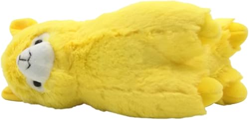 Miniatura 5 de Cuddly Plush Soft Baby animales de peluche Toy Llama Cordero Amarillo Muñeca de alpaca 7 Kids aposPlushAlmohadas Cojín Peluche Muñeca para la