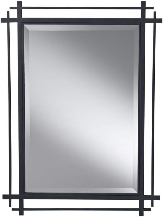 Murray Feiss Lighting MR1107AF Ethan - Mirror in Transitional Style - 27.19 Inches Wide by 37 Inches High, Antique Forged Iron Finish