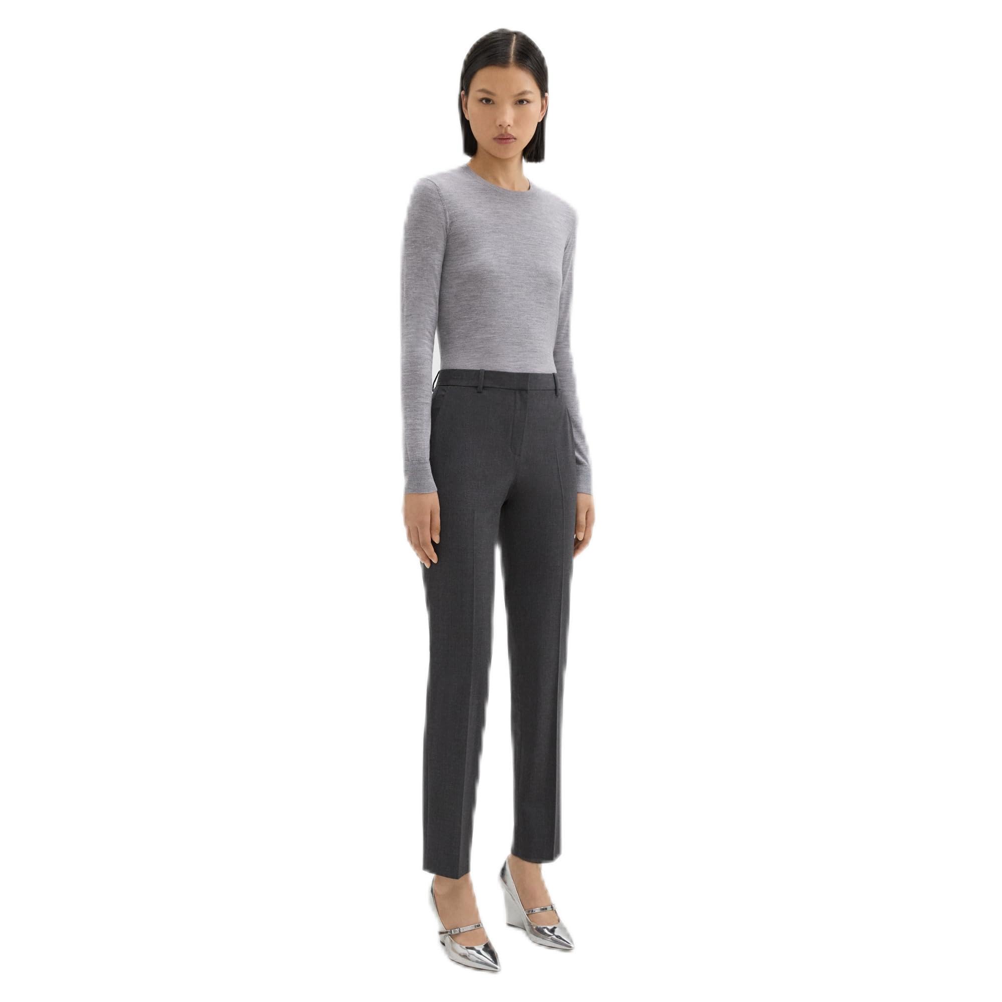 Theory Womens Treeca Full-Length Pant
