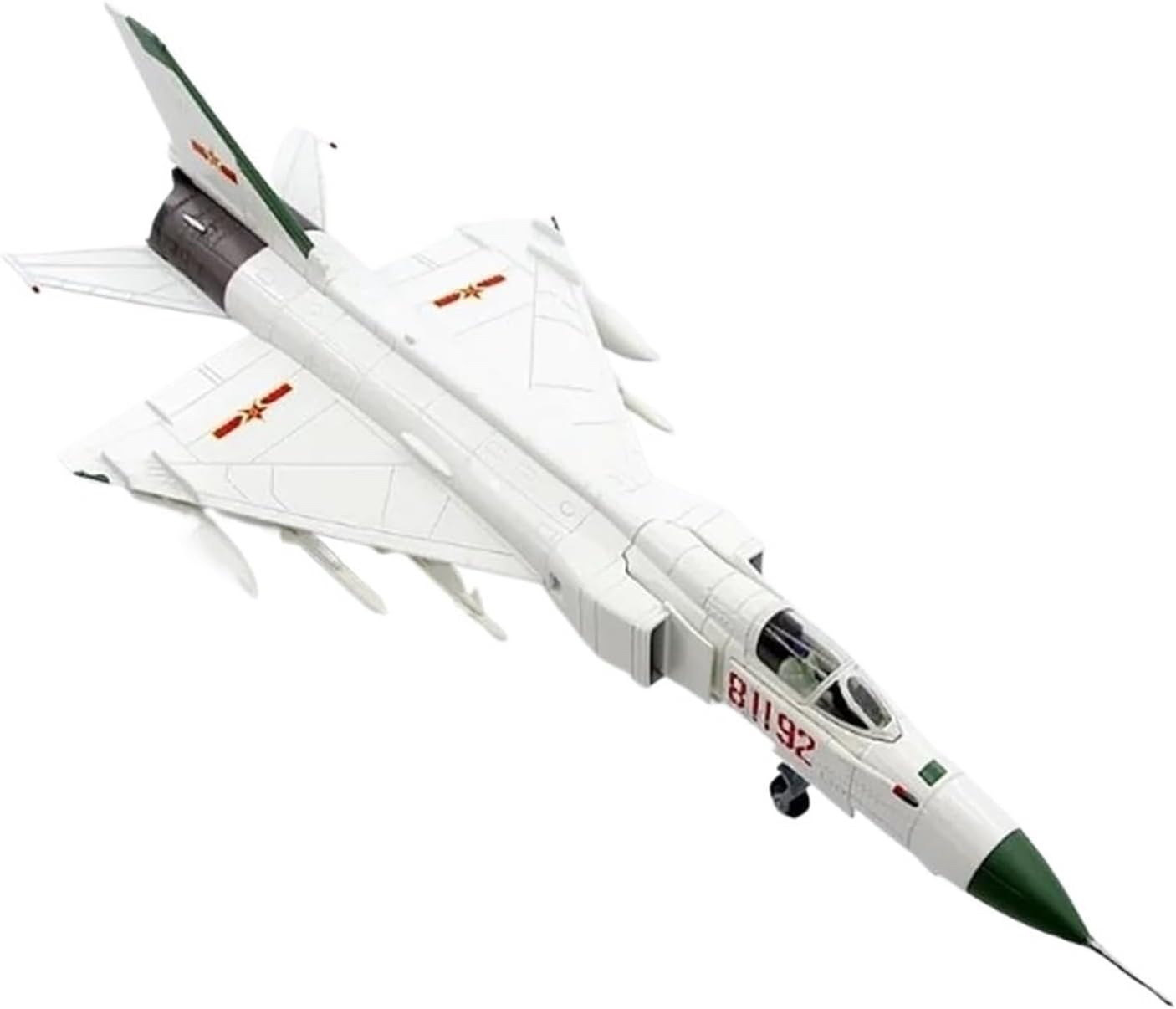 Metal1/72 Scale for J-8 Fighter 81192 Airplane Aircraft Toy Alloy Military Model Display Collection Hobby Playgame Kit