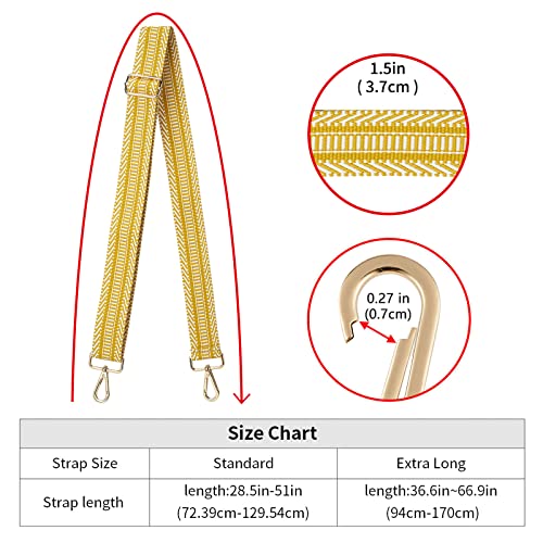Image of ZOOEASS Wide Shoulder Strap Adjustable Replacement Belt Crossbody Canvas Bag Handbag