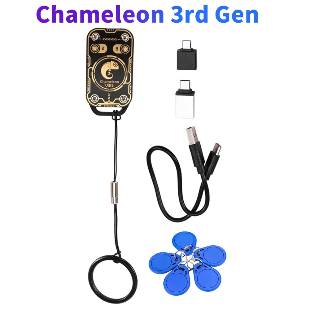 Emulador de Tarjeta Inteligente RFID Chameleon Ultra V3.0 Copiador NFC 125kHz 13.56MHz