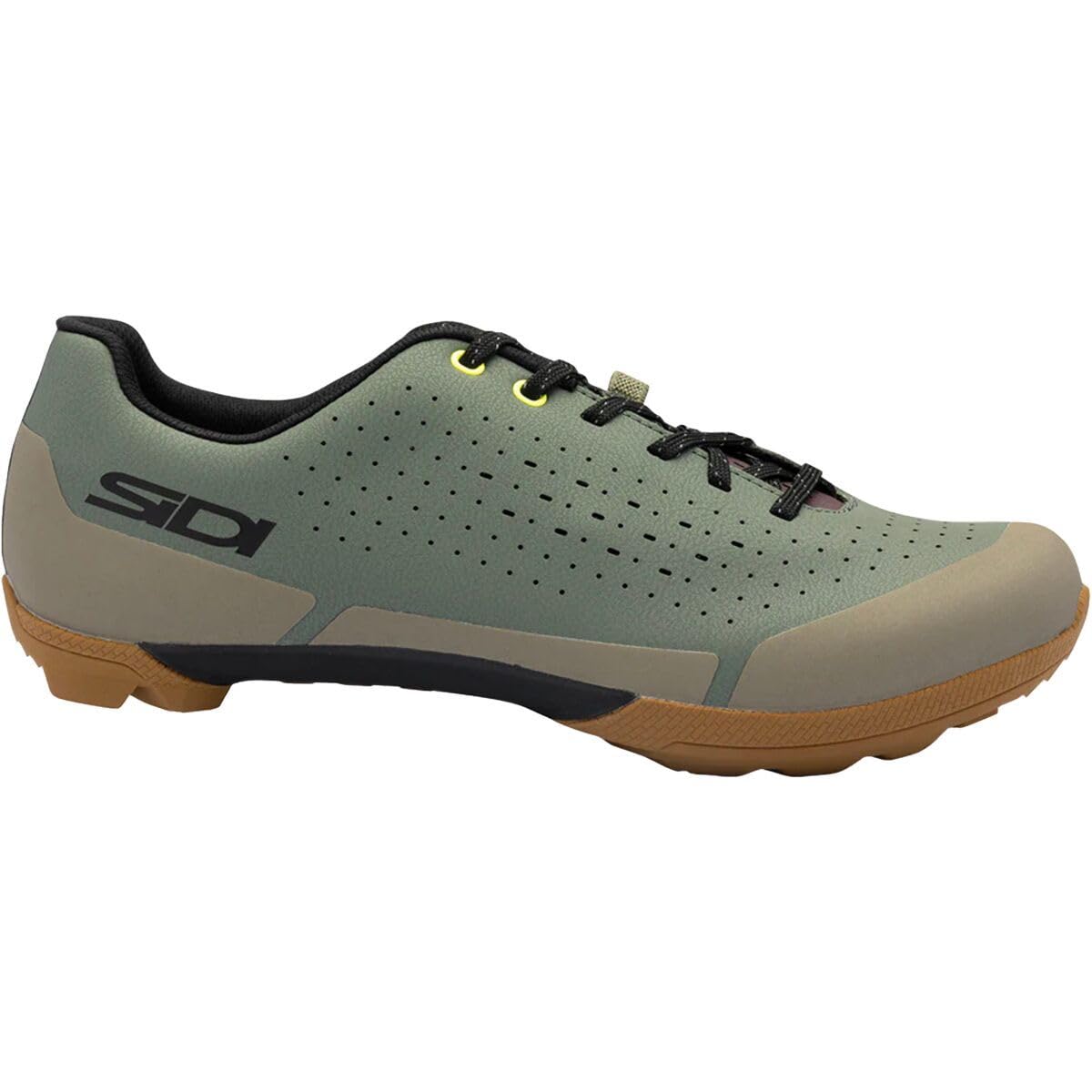 Sidi Asper Laces Gravel Shoes - Men's, Military, 43, Millenium Fit