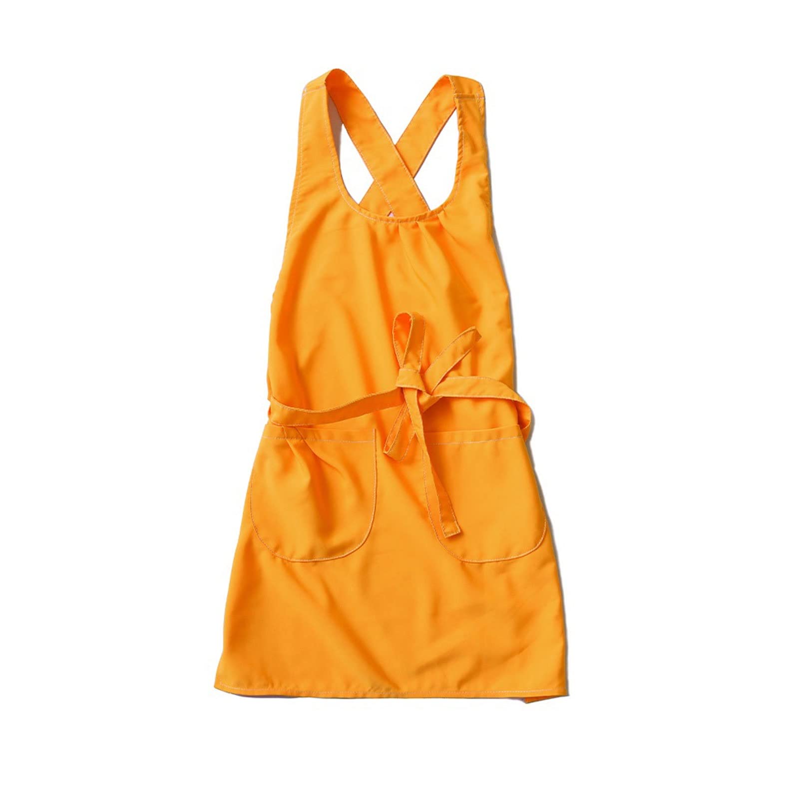 Delantal de cocina, restaurante, horneado, tareas domésticas, camarero, cintura, impermeable, para el hogar, florería, cafetería, leche, té, florería, pintura, cocina (amarillo), amarillo