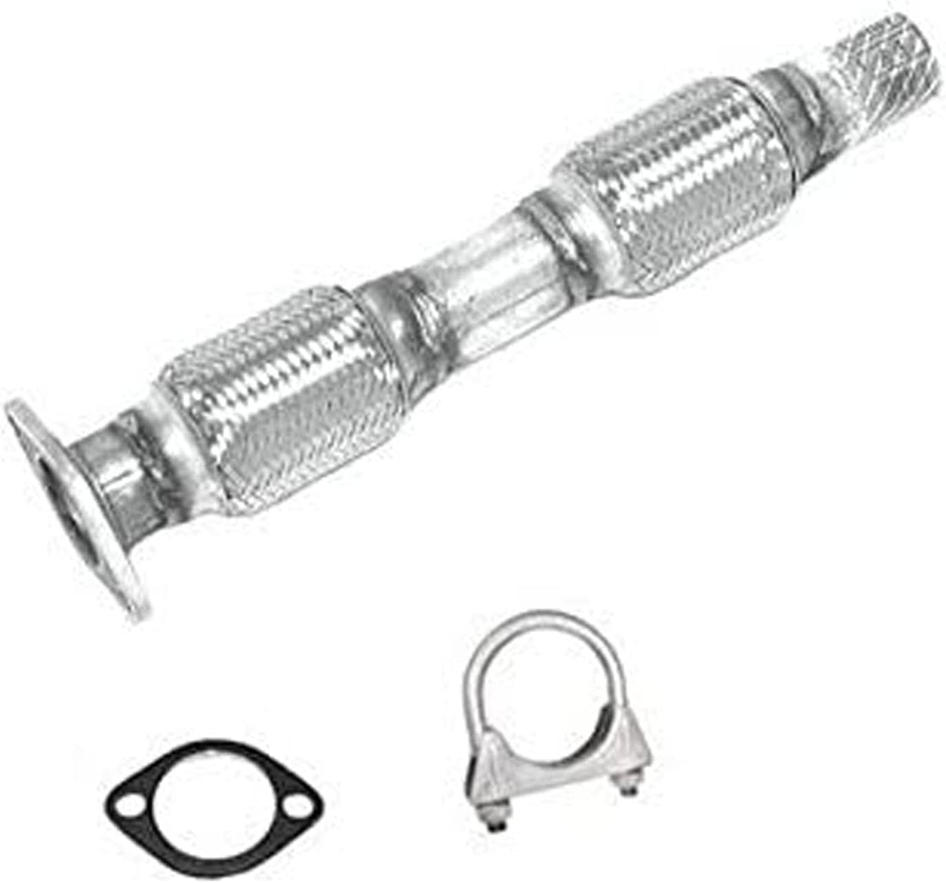 Replacement Part For Replacement Part For 95-03 Ford Windstar Van after Converter Flex Pipe Gasket Clamp Made in USA
