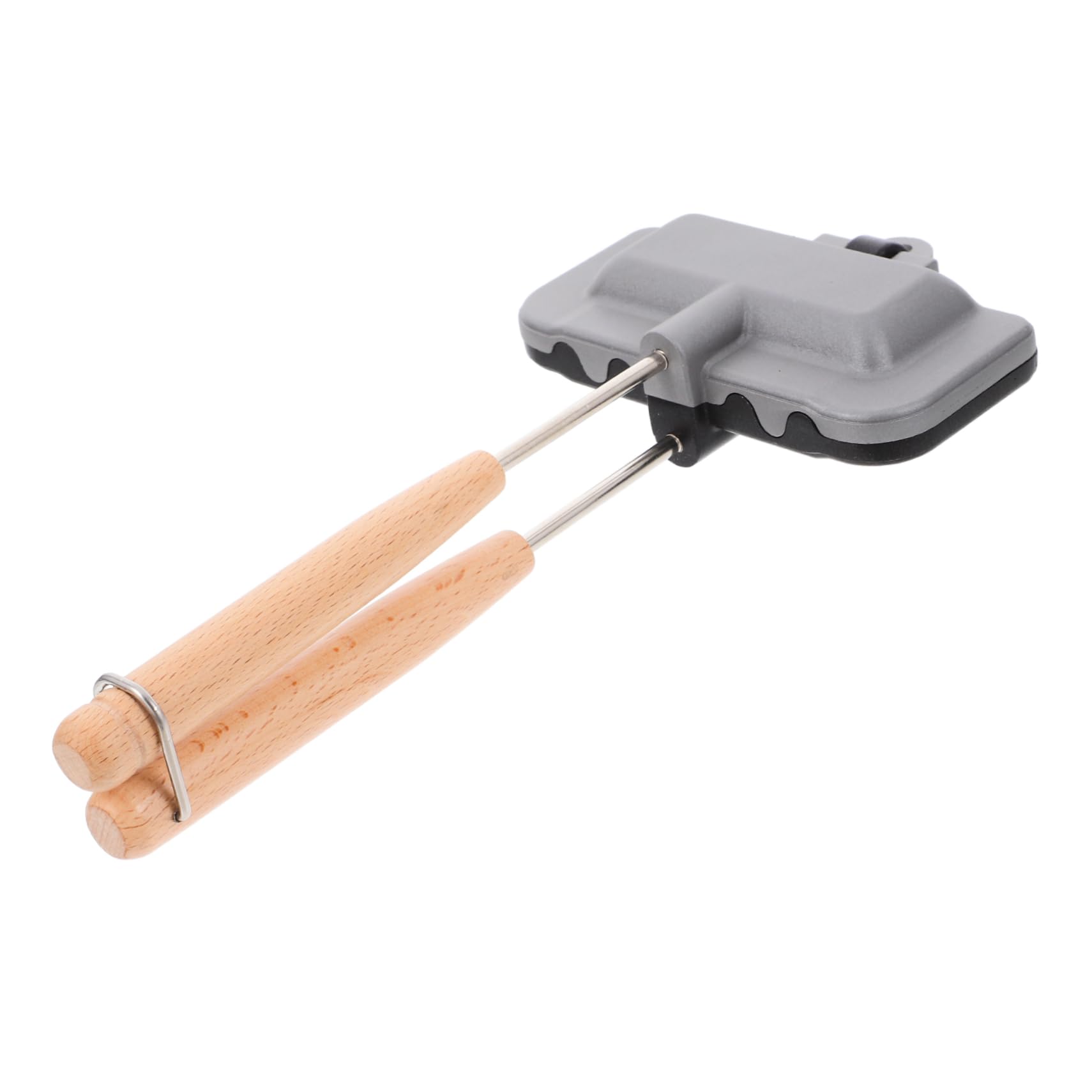 Molde para Hornear Sándwiches Casero, Bandeja de Aleación de Aluminio Madera, Antiadherente, para Cocina y Repostería
