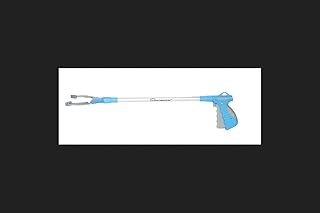 Home Plus 28 in. Mechanical Pick-Up Tool Aluminum 5 lb. pull Blue