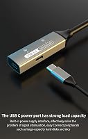 PremiumCord USB-C hosszabbító kábel 10m aktív erősítővel, Type-C 5Gbit/s fekete - 10 m, USB-C 10