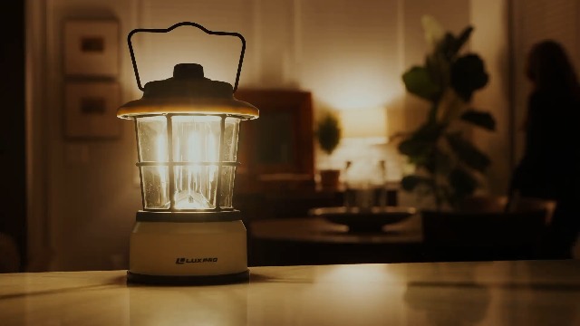 Amazon.com: LUXPRO Retro LED Lantern - Battery-Powered Emergency