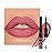 evpct 1Pcs Mauve Pink Matte Lip Liner and Liquid Lipstick Stain Makeup Set for Women, Light Mauve Long Lasting Smudge Proof Lipstick labiales matte mate larga duracion listip 24 hours originales, 35