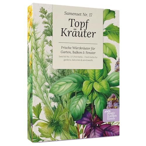 Magic Garden Seeds - Maceta de hierbas: tu mini jardín de