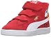 PUMA Sesame Street Suede Mid Kids Sneaker (Toddler/ Little Kid/ Big Kid), High Risk Red/Puma White, 3.5 M US Big Kid